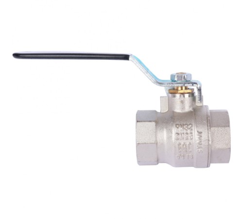 Кран шаровой стандартнопроходной ВР/ВР 1", ручка рычаг Stout