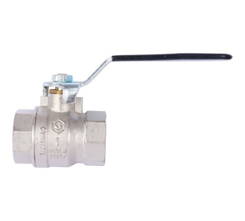 Кран шаровой стандартнопроходной ВР/ВР 1", ручка рычаг Stout
