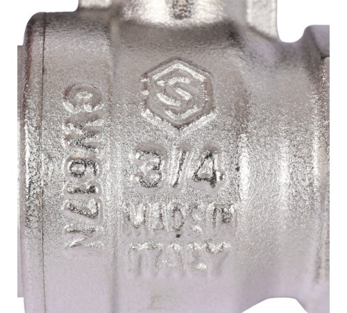 Кран шаровой стандартнопроходной ВР/НР 3/4", ручка бабочка Stout