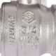Кран шаровой стандартнопроходной ВР/НР 3/4", ручка бабочка Stout