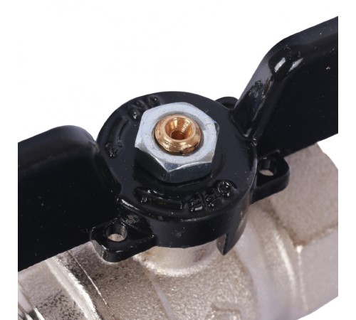 Кран шаровой стандартнопроходной ВР/НР 3/4", ручка бабочка Stout