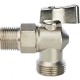 Кран шаровой угловой 1/2"x3/4" для стиральной машины Stout