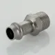 Пресс-муфта с наружной резьбой 22 мм х 3/4"  из нержавеющей стали VTi.901.I.002205 VALTEC (ВАЛТЕК)
