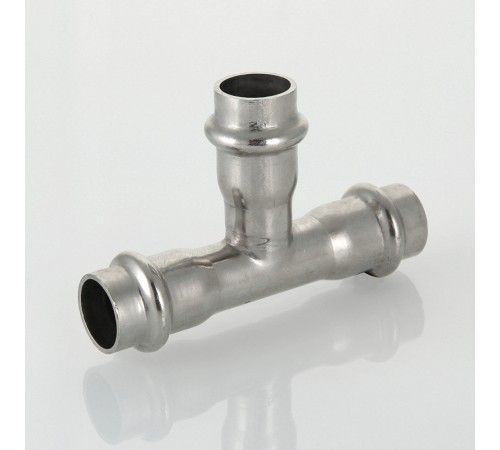 Пресс-тройник 35 х 22 х 35 мм из нержавеющей стали VTi.931.I.352235 VALTEC (ВАЛТЕК)