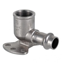 Пресс-водорозетка 12 мм х 1/2"  из нержавеющей стали VTi.954.I.001204 VALTEC (ВАЛТЕК)