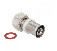 Соединитель пресс с накидной гайкой 16х1/2" Valtec