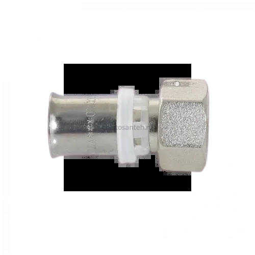 Соединитель пресс с накидной гайкой 32х1 1/4" Valtec