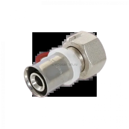 Соединитель пресс с накидной гайкой 32х1 1/4" Valtec