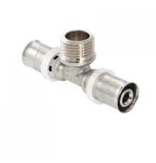 Тройник пресс с наружной резьбой 20х3/4"х20 Valtec