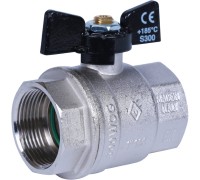 Кран шаровый ВВ бабочка 1 1/4" Bugatti