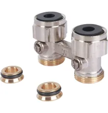 Узел нижнего подключения радиатора 3/4" НР x 3/4" НГ, прямой Multiflex F Oventrop
