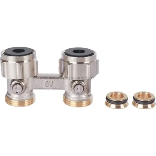 Узел нижнего подключения радиатора 3/4" НР x 3/4" НГ, прямой Multiflex F Oventrop