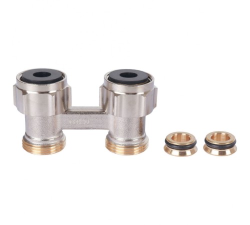 Узел нижнего подключения радиатора 3/4" НР x 3/4" НГ, прямой Multiflex F Oventrop Узел нижнего подключения радиатора 3/4" НР x 3/4" НГ, прямой Multiflex F Oventrop