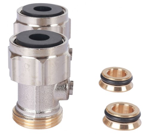 Узел нижнего подключения радиатора 3/4" НР x 3/4" НГ, прямой Multiflex F Oventrop Узел нижнего подключения радиатора 3/4" НР x 3/4" НГ, прямой Multiflex F Oventrop