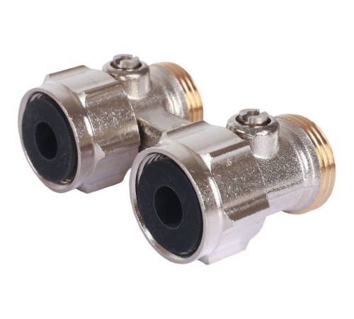 Узел нижнего подключения радиатора 3/4" НР x 3/4" НГ, прямой Multiflex F Oventrop Узел нижнего подключения радиатора 3/4" НР x 3/4" НГ, прямой Multiflex F Oventrop