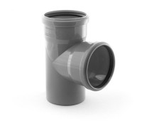Тройник канализационный HTEA 75х75/90° Ostendorf