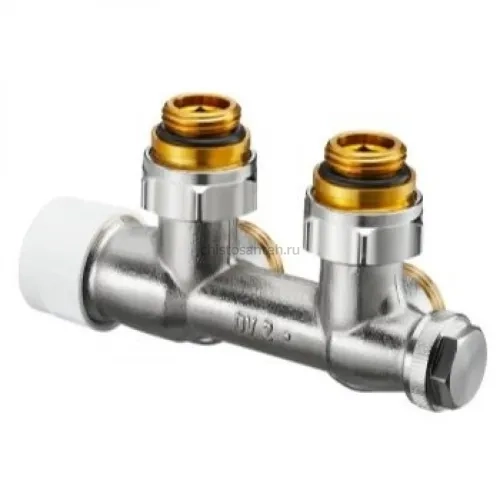 Присоединительная арматура 1/2" НГ x 3/4" НР, угловой Multiblock T Oventrop