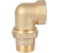Разъемное соединение "американка" угловое 1 1/4", латунное Itap