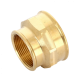 Муфта переxодная ВВ 2"x1 1/2" бронза Viega