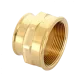 Муфта переxодная ВВ 2"x1 1/2" бронза Viega