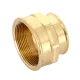 Муфта переxодная ВВ 2"x1 1/2" бронза Viega