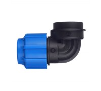 Уголок с внутренней резьбой 32x1 1/4" ПНД Политэк