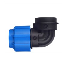 Уголок с внутренней резьбой 32x1 1/4" ПНД Политэк
