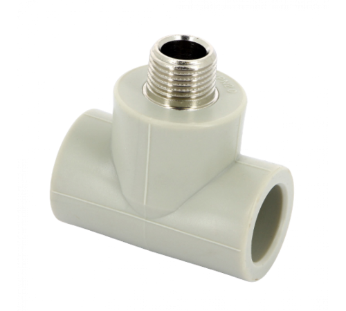 Тройник PPR с наружной резьбой 25x1/2" FV-Plast Тройник PPR с наружной резьбой 25x1/2" FV-Plast