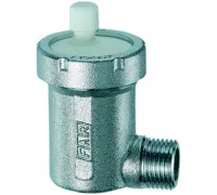 Угловой автоматический воздухоотводчик хром 1/2" Far