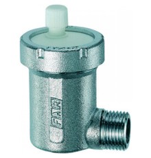 Угловой автоматический воздухоотводчик хром 1/2" Far