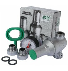Редуктор давления хром FAR 3/4" наружный-наружный, c манометром FA 2815 34 (ФАР)