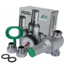 Редуктор давления хром FAR 3/4" наружный-наружный, c манометром FA 2815 34 (ФАР)