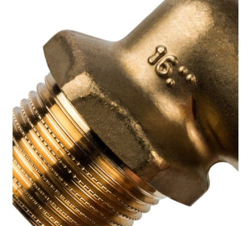 Угольник-переходник с наружной резьбой 20xR 3/4" для труб из сшитого полиэтилена Stout