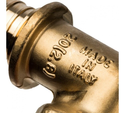 Угольник-переходник с наружной резьбой 20xR 3/4" для труб из сшитого полиэтилена Stout