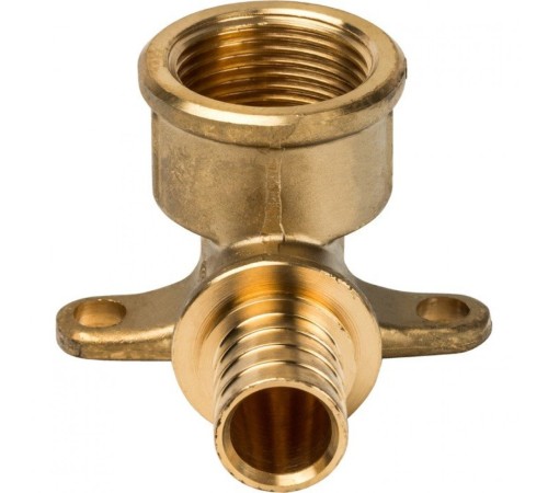 Угольник настенный с креплением 20xRp 3/4" для труб из сшитого полиэтилена Stout