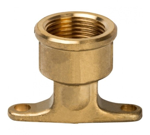 Угольник настенный с креплением 20xRp 3/4" для труб из сшитого полиэтилена Stout