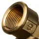 Угольник настенный с креплением 20xRp 3/4" для труб из сшитого полиэтилена Stout