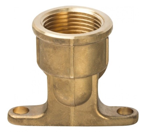 Угольник настенный с креплением 25xRp 3/4" для труб из сшитого полиэтилена Stout