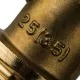 Угольник настенный с креплением 25xRp 3/4" для труб из сшитого полиэтилена Stout