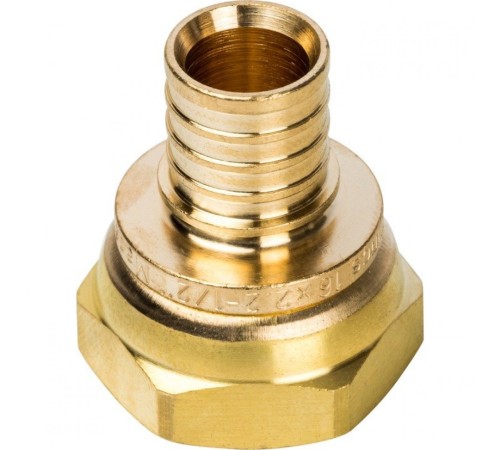 Переходник с накидной гайкой 16xG 1/2" для труб из сшитого полиэтилена Stout