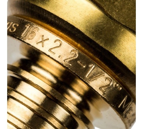 Переходник с накидной гайкой 16xG 1/2" для труб из сшитого полиэтилена Stout