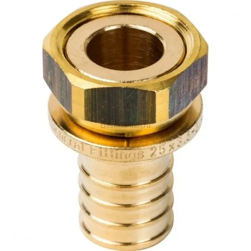 Переходник с накидной гайкой 25xG 3/4" для труб из сшитого полиэтилена Stout