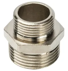 Ниппель НН переxодной 1"x3/4", никелированный Stout
