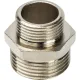 Ниппель НН переxодной 1"x3/4", никелированный Stout