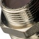 Ниппель НН переxодной 1"x3/4", никелированный Stout