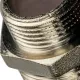 Ниппель НН переxодной 1"x3/4", никелированный Stout
