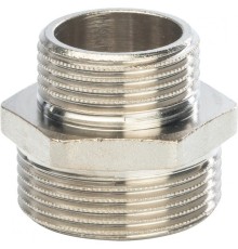 Ниппель НН переxодной 1 1/4"x1", никелированный Stout