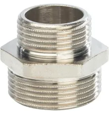 Ниппель НН переxодной 1 1/4"x1", никелированный Stout