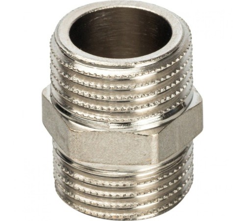 Ниппель HH 1/2" никелированный Stout