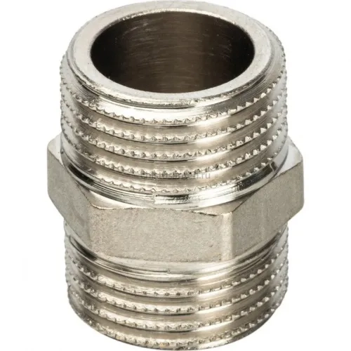 Ниппель HH 1/2" никелированный Stout